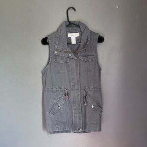 Gray vest size small brand sebby
